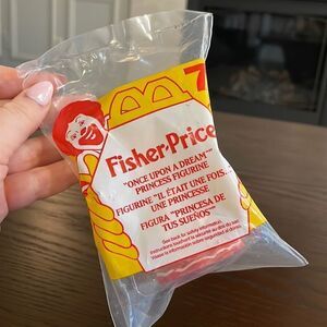McDonald's Happy Meal Fisher-Price Once Upon A Dream Princess #7 1995 NWT 6”